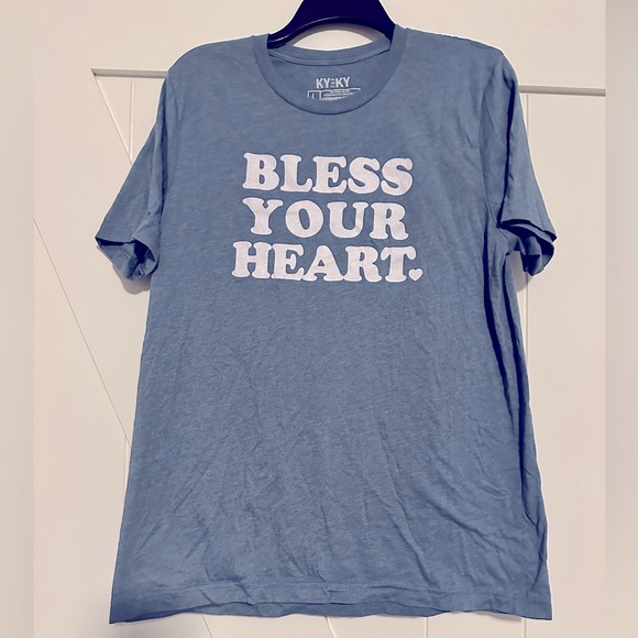 KY FOR KY Tops - Bless Your Heart Shirt-Size Large